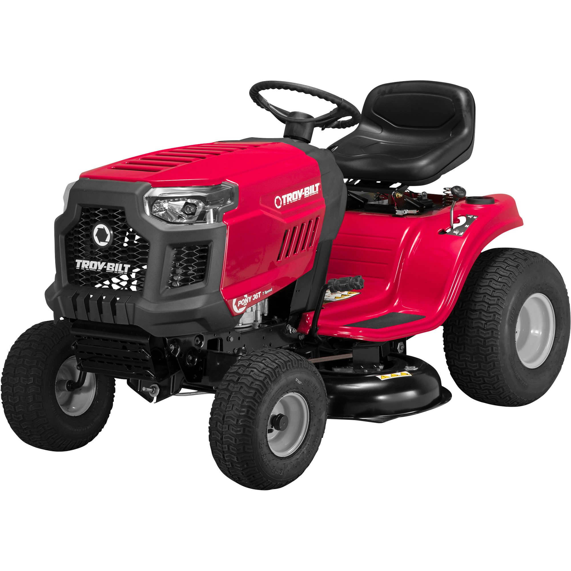 Troy-Bilt 36LT Riding Lawn Mower — 382cc Troy-Bilt OHV Engine, 36in. Deck, Model# 13A777BY066